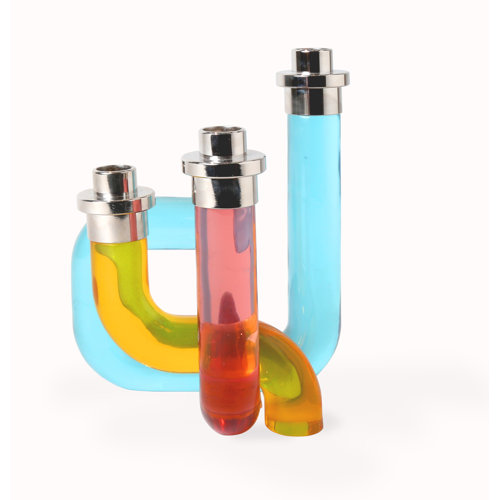 Jonathan Adler Pompidou Acrylic Candle Holder Wayfair